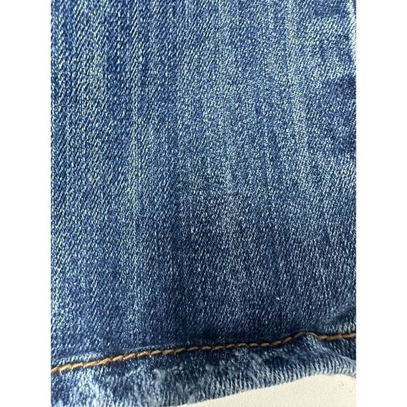 7 Seven For All Mankind White Paint Splatter Boot Cut Jeans Womens Sz 30/ 32 L - Picture 11 of 16